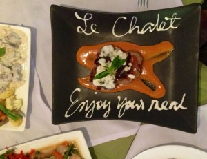 Le Chalet Dumaguete serve you Swiss, German, Thai, Japanese and Filipino dishes