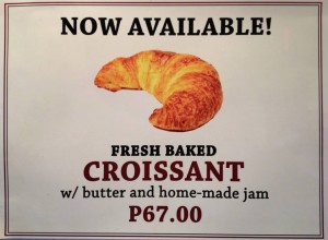 always fine Swiss-, German- and French Bread at Why Not Dumaguete