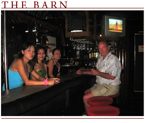 The Barn and karaoke bar is home to professional and amateur singers alike. Its wide array of song collections make it the better place. Let's meet at the Barn! The Barn is located in the Why Not complex, 70 Rizal Boulevard, Dumaguete City, Negros Oriental, Philippines.